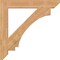 Ekena Millwork Imperial Slat Smooth Bracket, Western Red Cedar, 5 1/2"W x 42"D x 42"H BKT06X42X42IMP06SWR - alternate 2